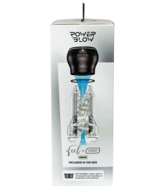 2-teiliges Masturbator-Set „Feel Pocket Stroker Crystal + PowerBlow Co