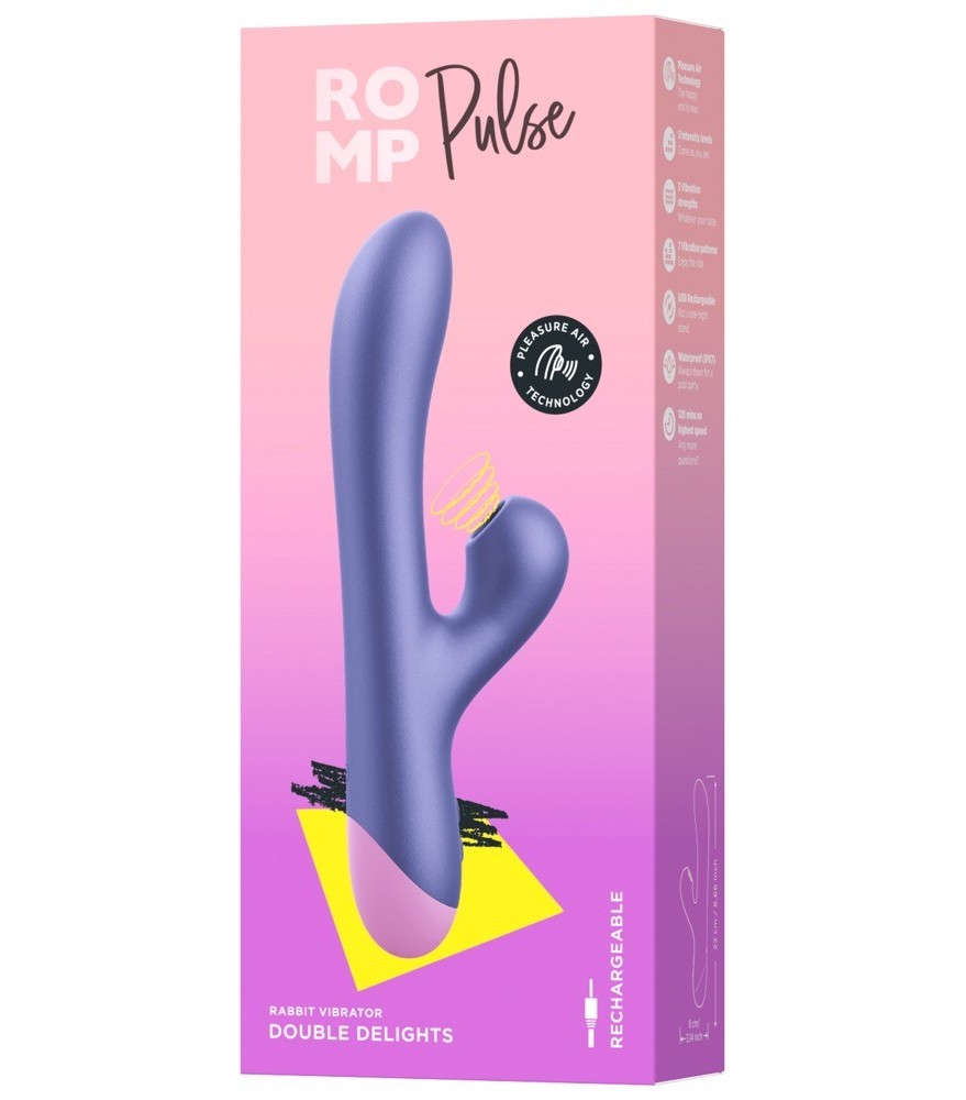 Rabbitvibrator „Small“ mit 2 x 12 Vibrationsmodi