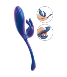 Vibro-Ei „Flexible Double Bullet“ mit Klitorisstimulator