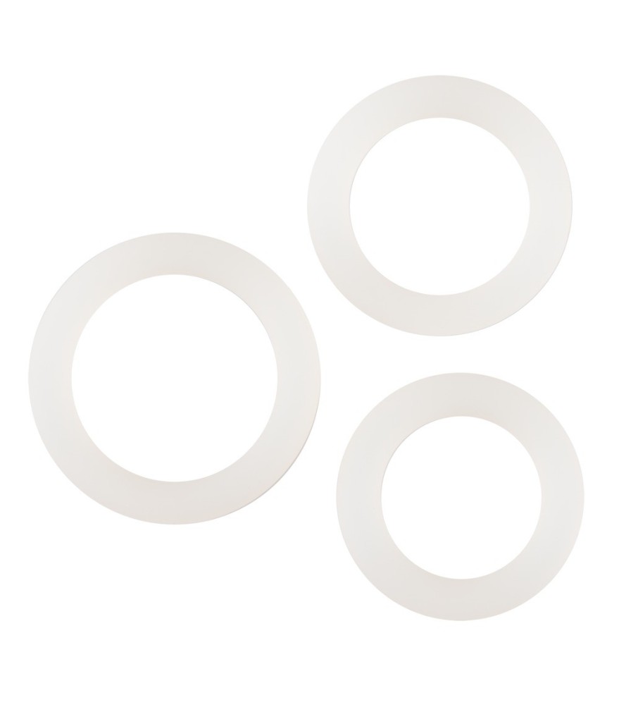 3-teiliges Penisring-Set "Silicone Cock Rings 3er"