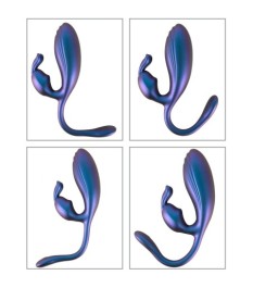 Vibro-Ei „Flexible Double Bullet“ mit Klitorisstimulator