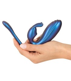 Vibro-Ei „Flexible Double Bullet“ mit Klitorisstimulator