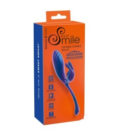 Vibro-Ei „Flexible Double Bullet“ mit Klitorisstimulator