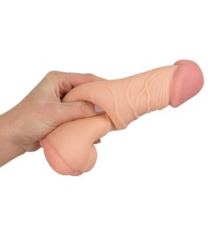 Penishülle „2in1 Extension + Masturbator“, 21 cm lang, 13 cm tief
