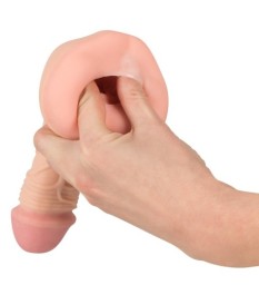 Penishülle „2in1 Extension + Masturbator“, 21 cm lang, 13 cm tief
