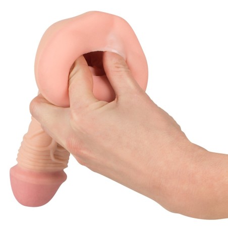 Peniskäfig „Pubic Enemy No 3“ mit Hodenquetsche