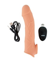 Vibro-Penishülle mit Fernbedienung