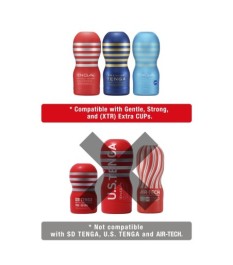 3-teiliges Masturbator-Set „Cup Vibrator”