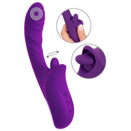 Vibrator „be Naughty“ mit Zungen-Klitorisreizer