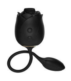 Pulsator „Dark Blushing Rose“ mit Vibro-Ei