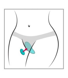 Slip-Vibrator „Moxie+“ mit Befestigungsmagnet