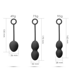 Liebeskugeln „Nova” im 3er-Set, 49g, 75g, 95g