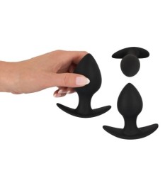 3-teiliges Analplug-Set