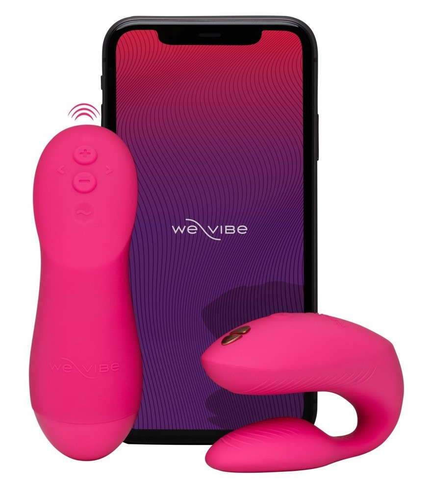 Paarvibrator „Chorus Pro“ mit Haptic Squeeze Fernbedienung