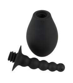 „Analdusche“, mit Pumpball