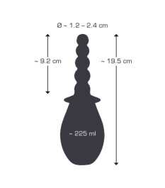 „Analdusche“, mit Pumpball