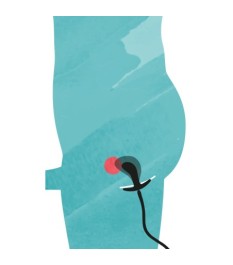 Plug „Inflatable“, 8 cm