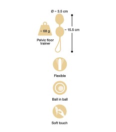 "Liebeskugeln" mit innen schwingenden Bällen, 68 g