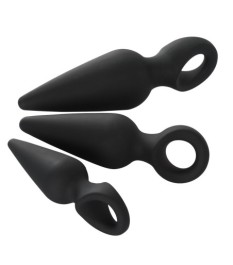 3-teiliges Analplug-Set