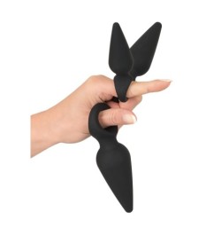 3-teiliges Analplug-Set