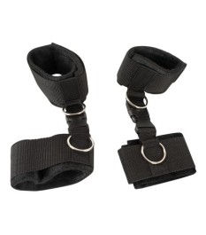 7-teiliges Bettfessel-Set mit Bondage-Schal aus Satin