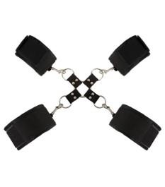 3-teiliges Fesselkreuz, mit Karabinern