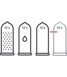 Kondome „Verhütungskünstler“ 4-Sorten-Mix