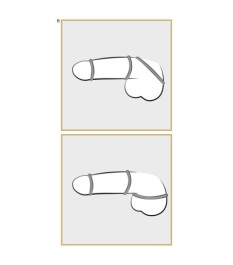 3-teiliges Penisring-Set „Metallic Silicone Cock Ring Set“, aus Siliko