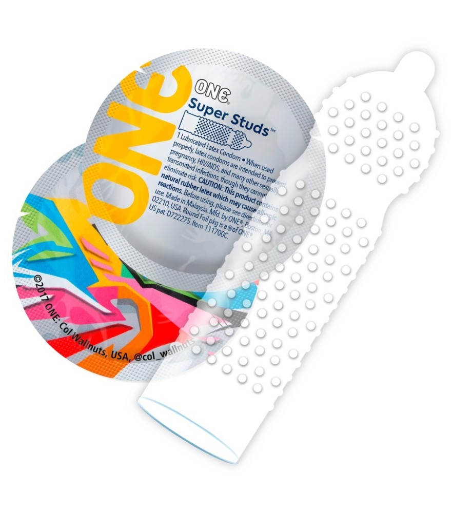 Kondome „Super Studs“ mit extragroßen Noppen