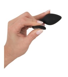 Analplug „Silicone Butt Plug“, mit Schmuckstein