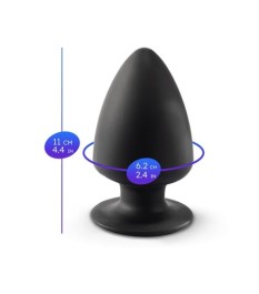 Analplug „Premium Silicone Plug“ mit Standfuß