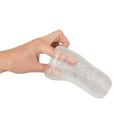 Masturbator „Pocket“, außen mit Noppen für besseren Halt