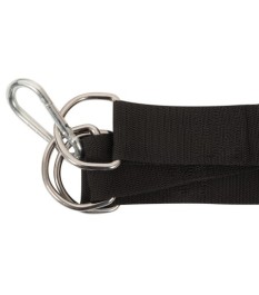 Liebesschaukel "Sex Swing" mit Liegefläche aus Leder und Kopfpolster