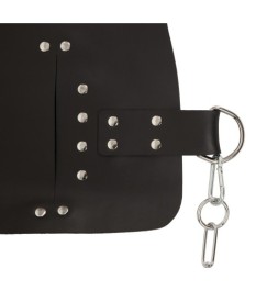 Liebesschaukel "Sex Swing" mit Liegefläche aus Leder und Kopfpolster