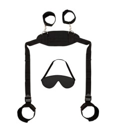 Hals/Nacken-Hand-Fuß-Fessel inklusive Augenmaske