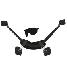 "Hals/Nacken-Hand-Fuß-Fessel" inklusive Augenmaske