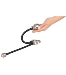 Penisring „Cock ring & Ass plugs“ mit 2 schweren Plug-Gewichten