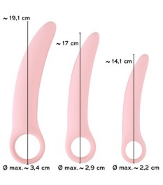 3-teiliges Dildo-Set „Vaginal Trainers“, versch. Größen und Gewichte