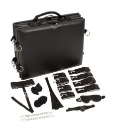 Penisring „Cock ring & Ass plugs“ mit 2 schweren Plug-Gewichten