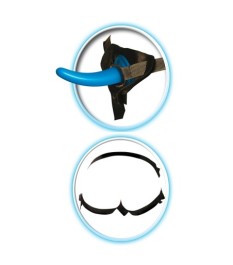 Umschnalldildo „Beginner's Strap-On for Him“, Umschnallgurt und Dildo