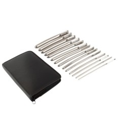 „14-Piece Dilator Set“, verschiedene Ø und Gewichte sortiert in edlem