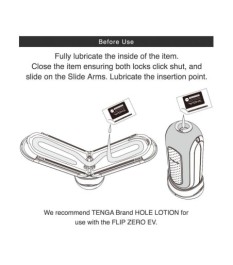 Masturbator plus Heizstab "Flip 0 (Zero) Red Warmer Package"