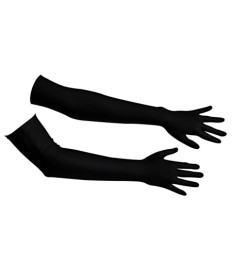 Handschuhe aus Stretch-Satin