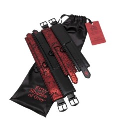 Bettfesseln „Under Mattress Restraint Set“, verstellbar