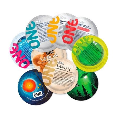 Kondome „Mixed Pleasures“ mit 6 verschiedenen Sorten