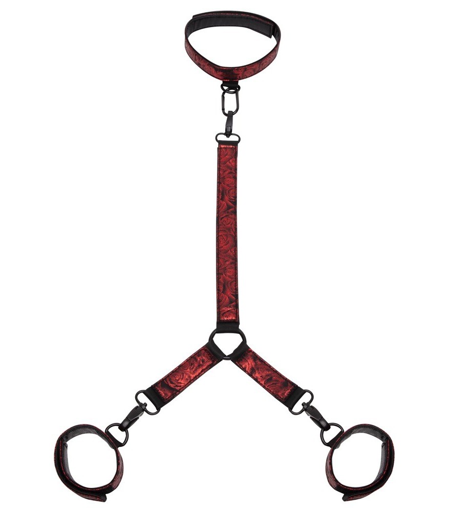 Hals- und Handfessel „Sweet Anticipation Collar and Wrist Cuffs“