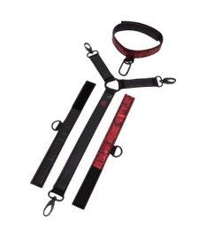 Hals- und Handfessel „Sweet Anticipation Collar and Wrist Cuffs“, beid