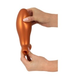 Analplug „Soft Butt Plug with suction cup“ aus gefühlsechtem Liquid Si