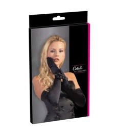 Handschuhe aus Stretch-Satin