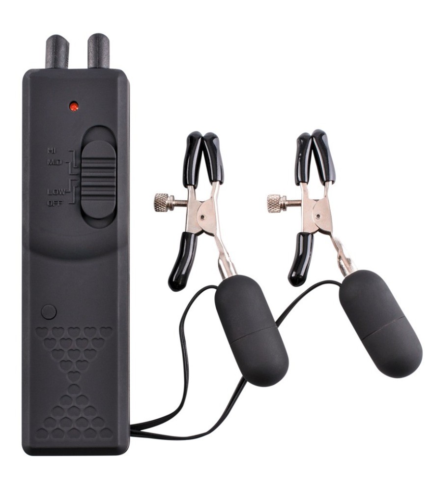 Nippelklammern „Vibrating Nipple Clamps“